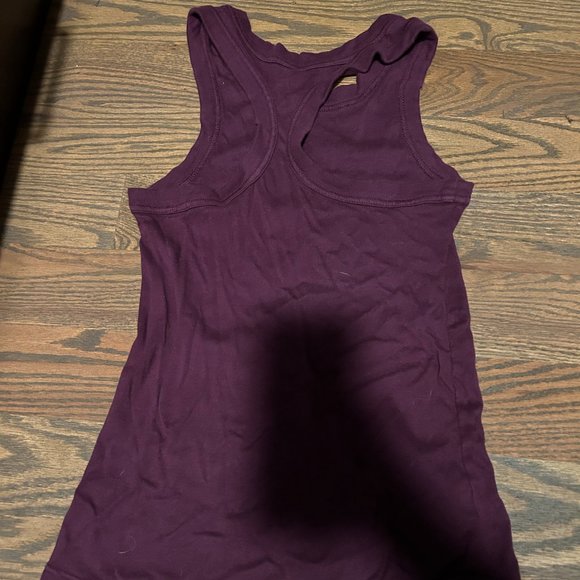 Fabletics Purple Racerback Tank Top - Picture 3 of 3